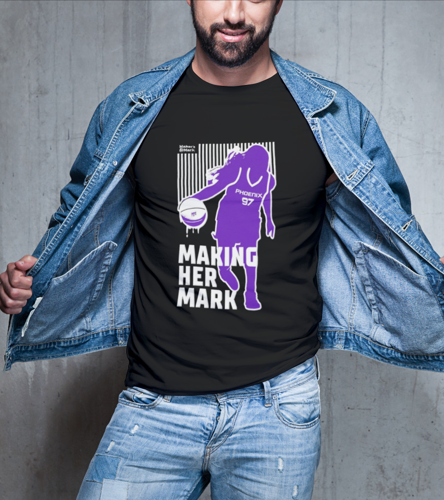 Phoenix Mercury WNBA Making Her Mark 97 T-Shirt