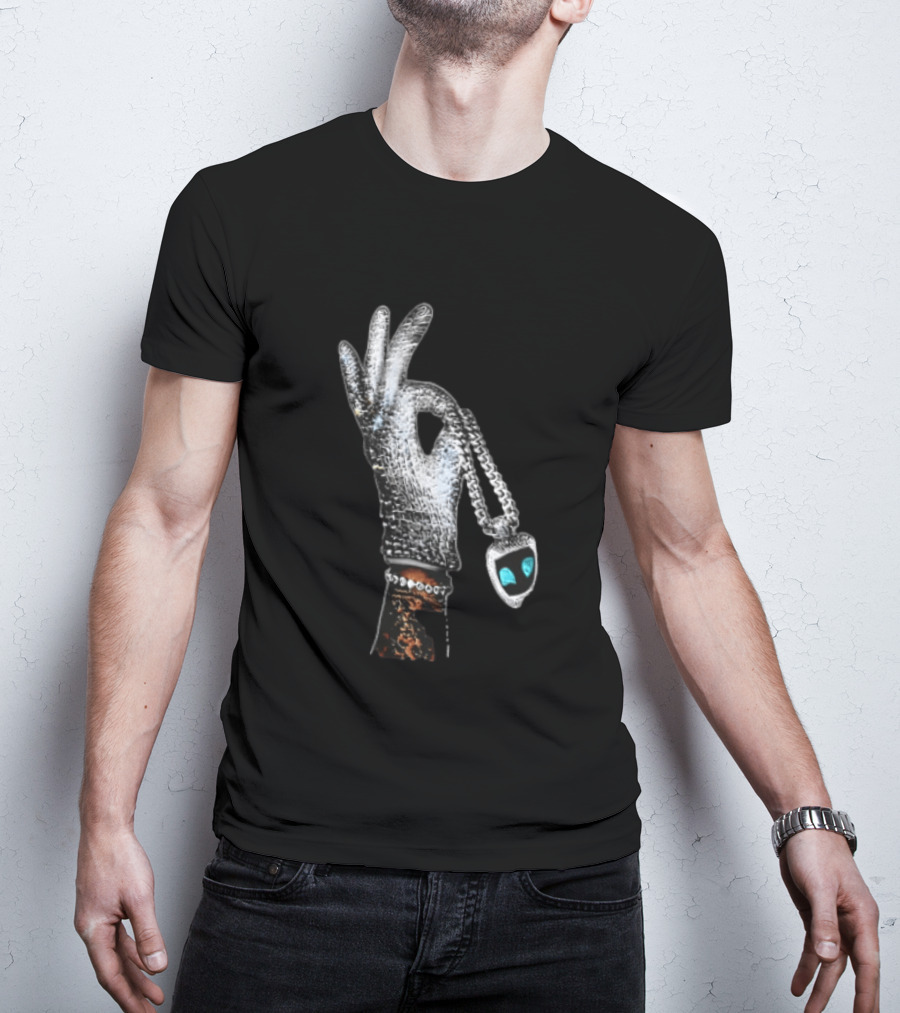 Drake Iceman Astro Bot Glove Necklace T-Shirt