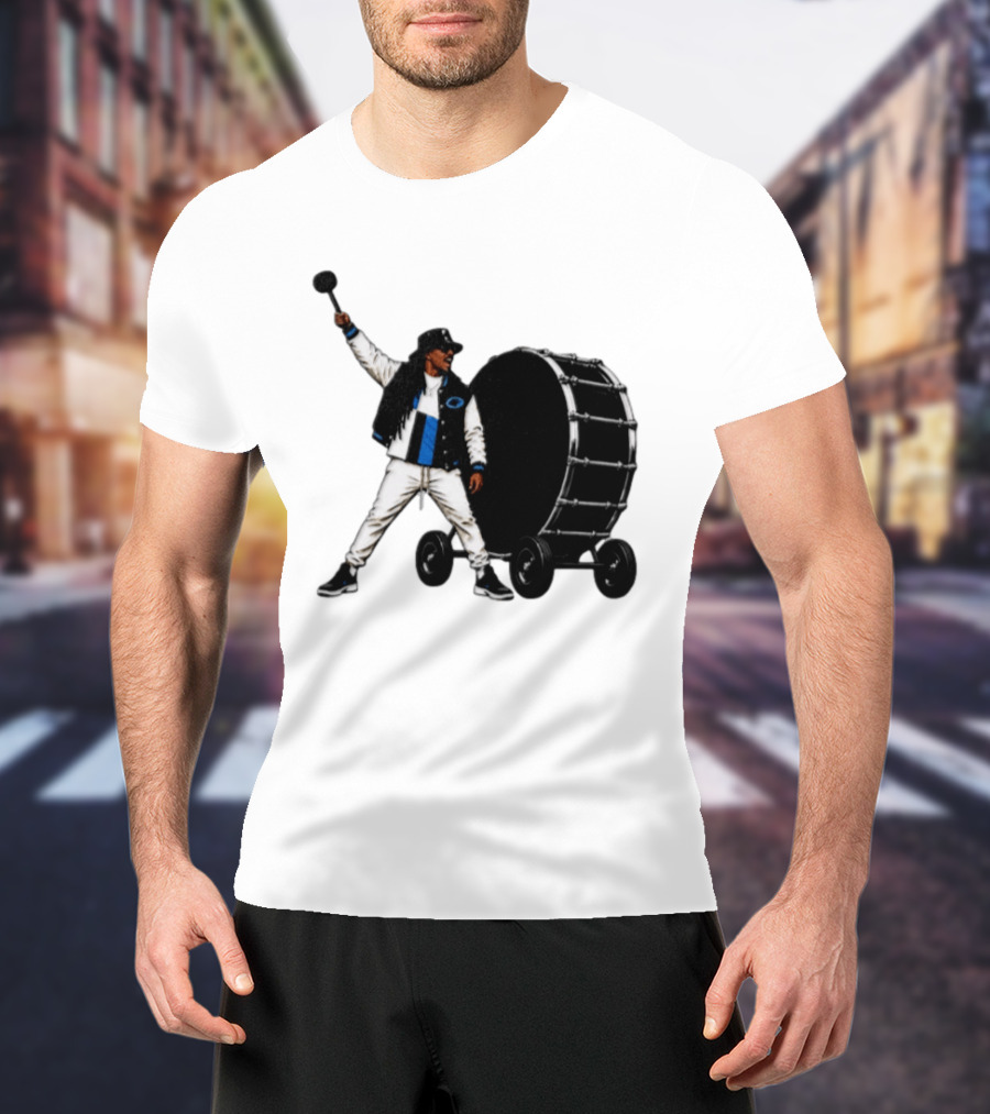 Carolina Panthers For The Culture Drummer Marching Band Fan Gear T-Shirt