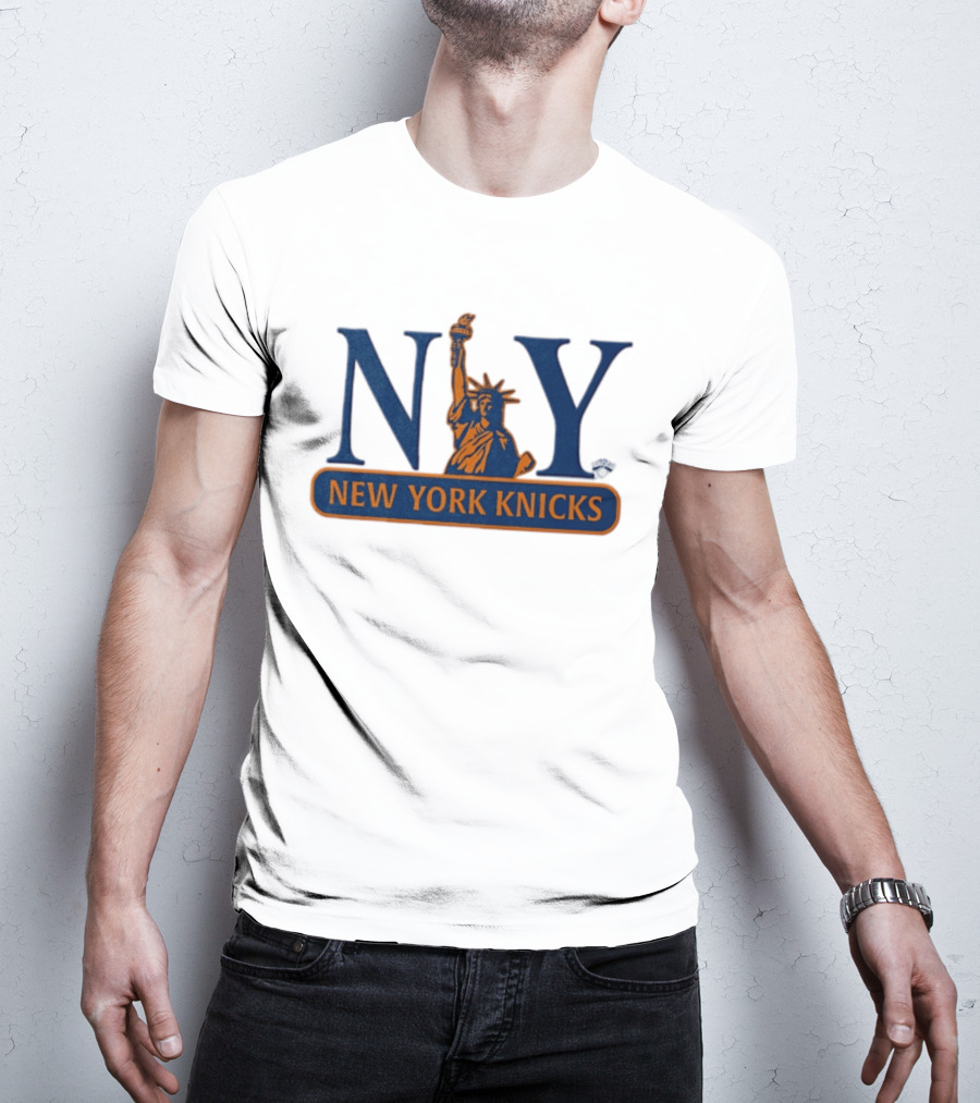 New York Knicks NY Statue Of Liberty T-Shirt