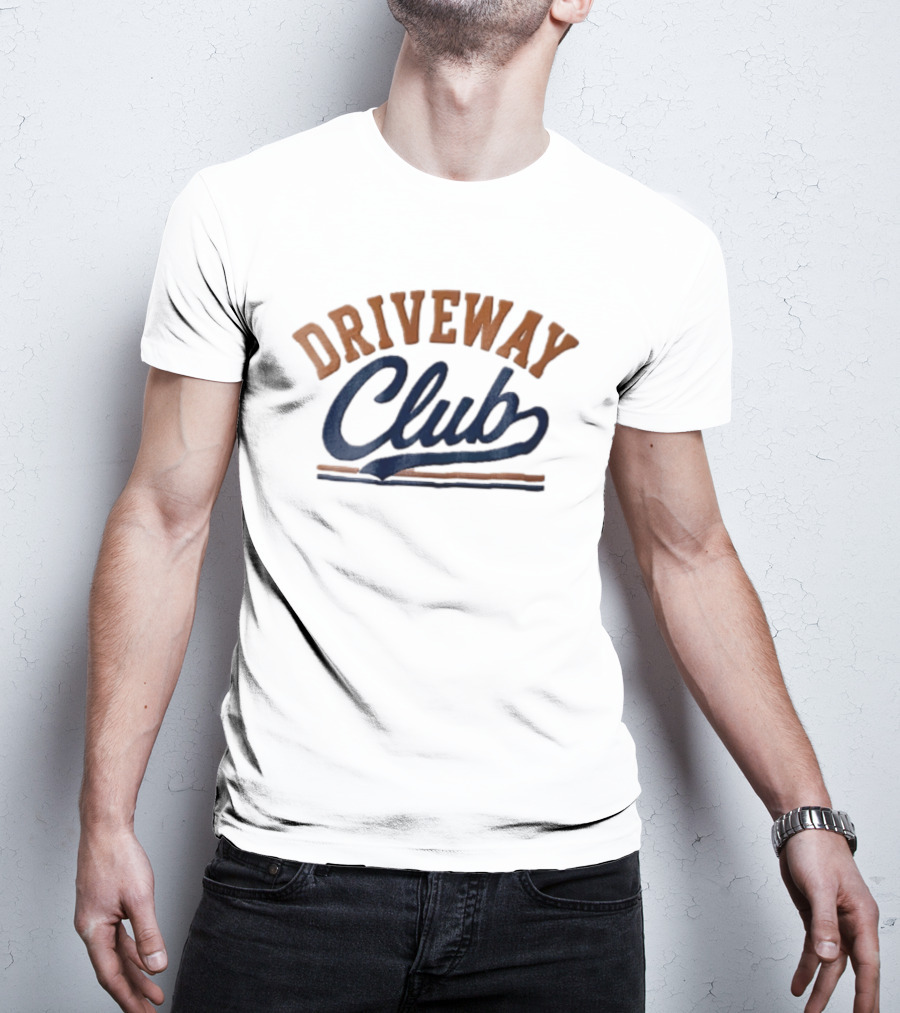 Driveway Club Vintage Script T-Shirt