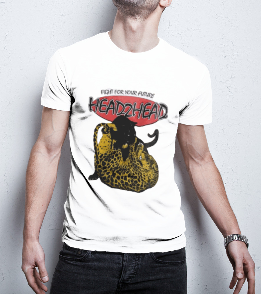 Fight For Your Future Head2Head Panther And Leopard T-Shirt