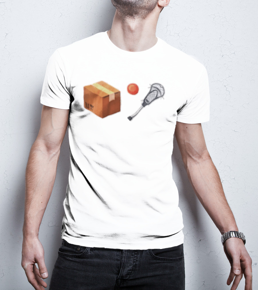 Lacrosse Stick Ball Box Package T-Shirt