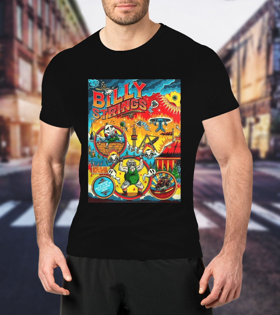 Billy Strings Ionia Freak Fair August 28 2026 Night 1 Ionia MI T-Shirt