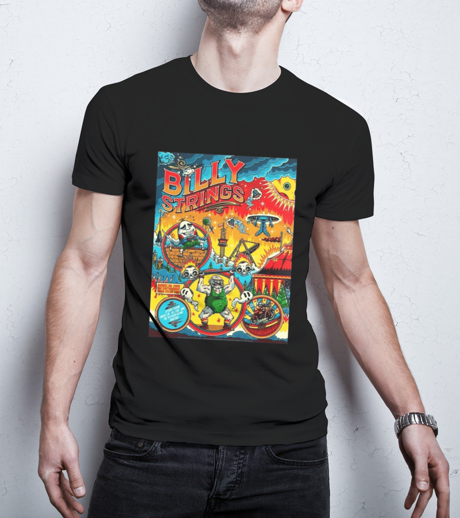 Billy Strings Ionia Freak Fair August 28 2026 Night 1 Ionia MI T-Shirt