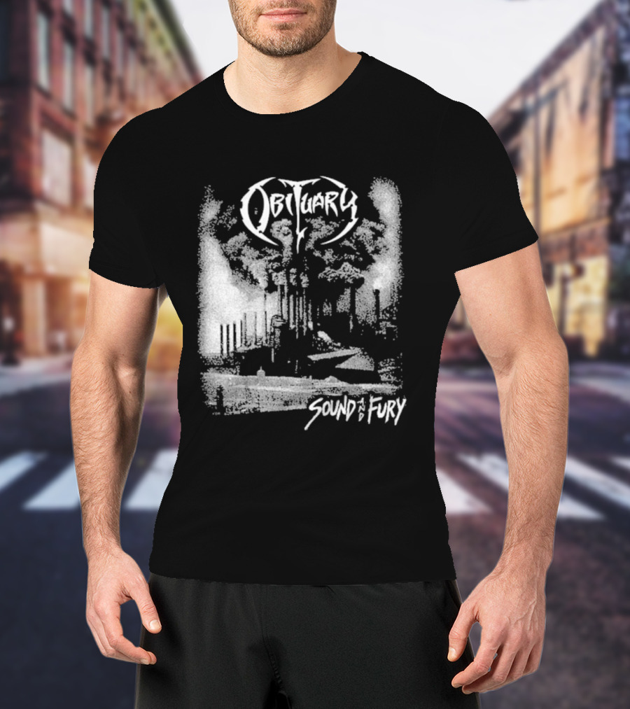 Obituary Sound And Fury 2026 World Demise T-Shirt