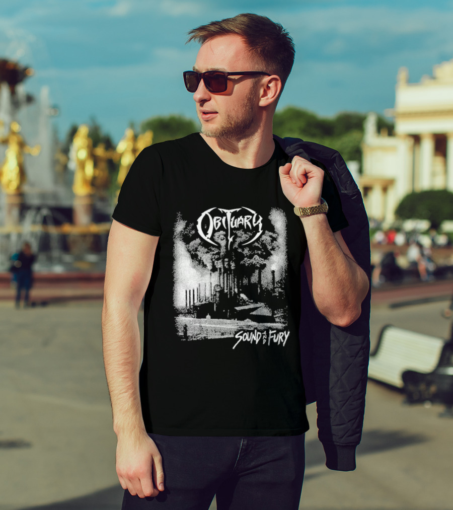 Obituary Sound And Fury 2026 World Demise T-Shirt