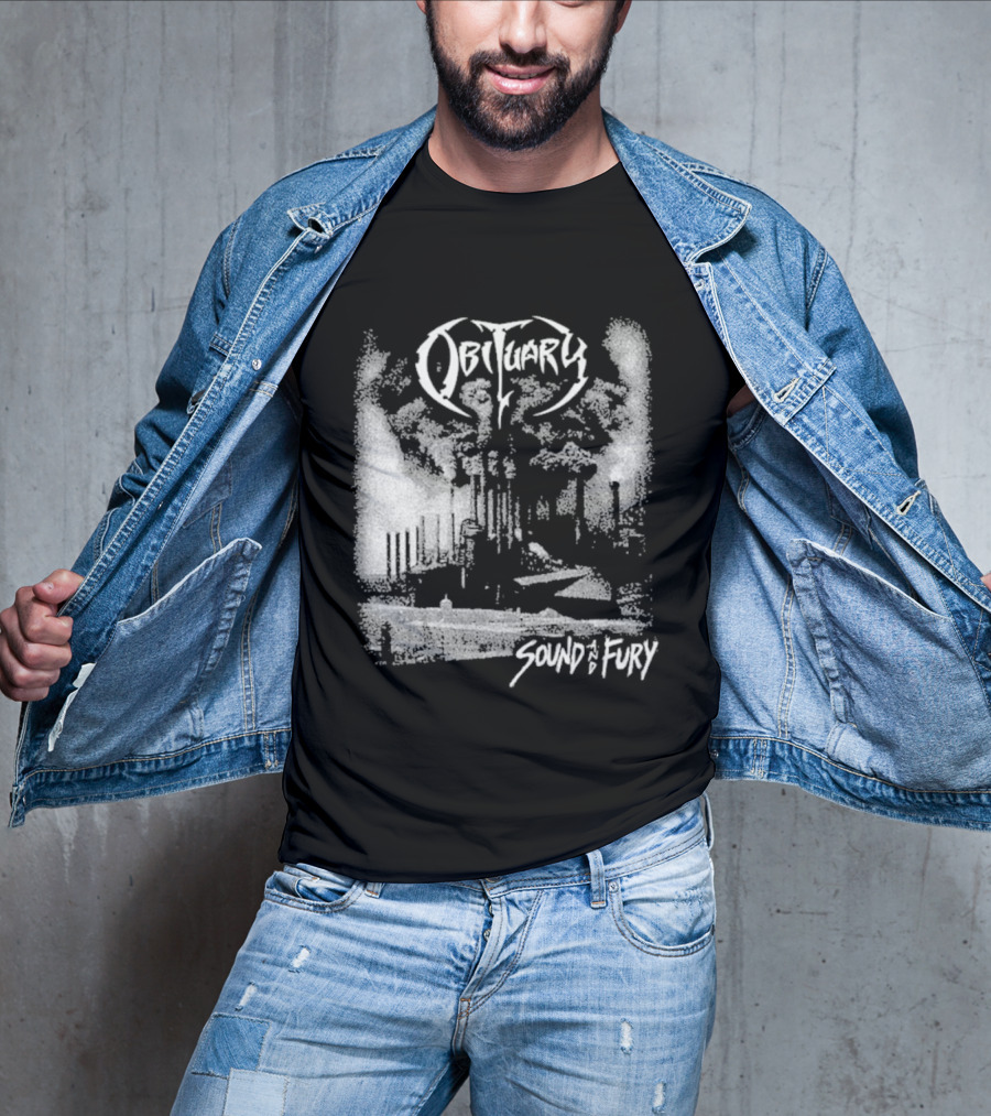 Obituary Sound And Fury 2026 World Demise T-Shirt