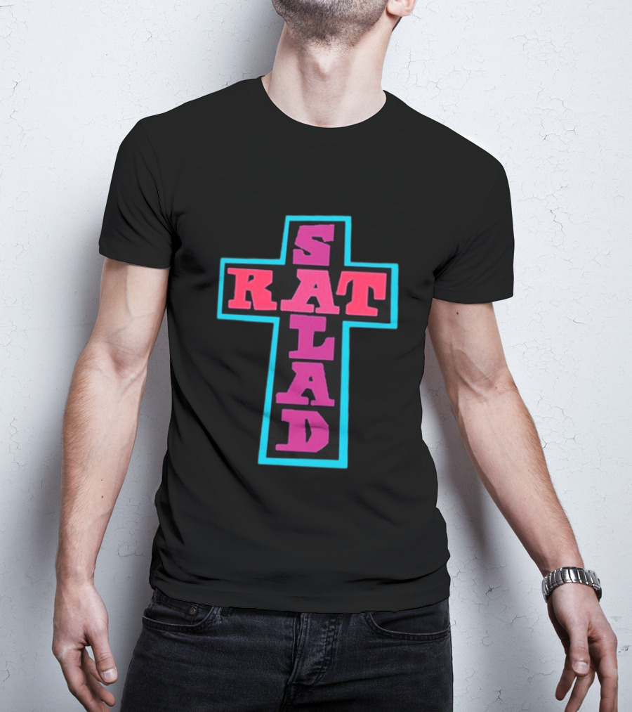 Grateful Sabbath Rat Salad Cross T-Shirt