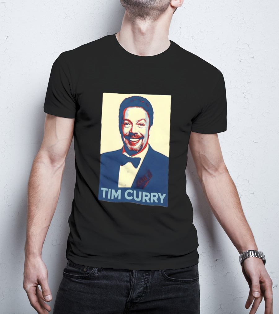Tim Curry Iconic Obama Hope T-Shirt