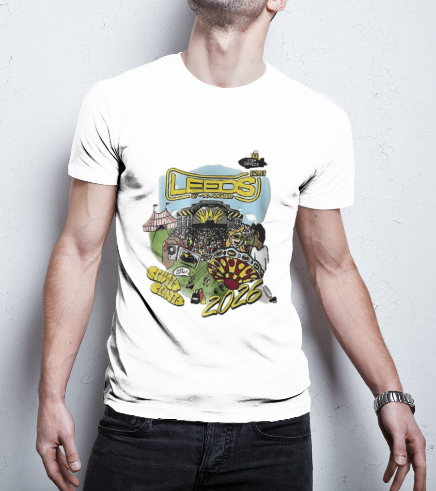 Leeds Step Correct 27 30 August 2026 Music Festival Fairground Clints Cantz T-Shirt