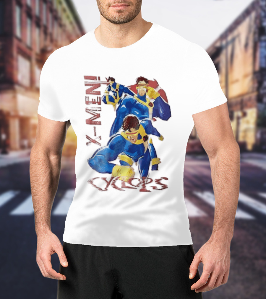 X Men Cyclops Marvel Superhero T-Shirt