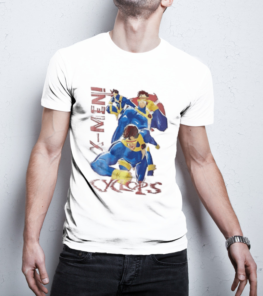 X Men Cyclops Marvel Superhero T-Shirt