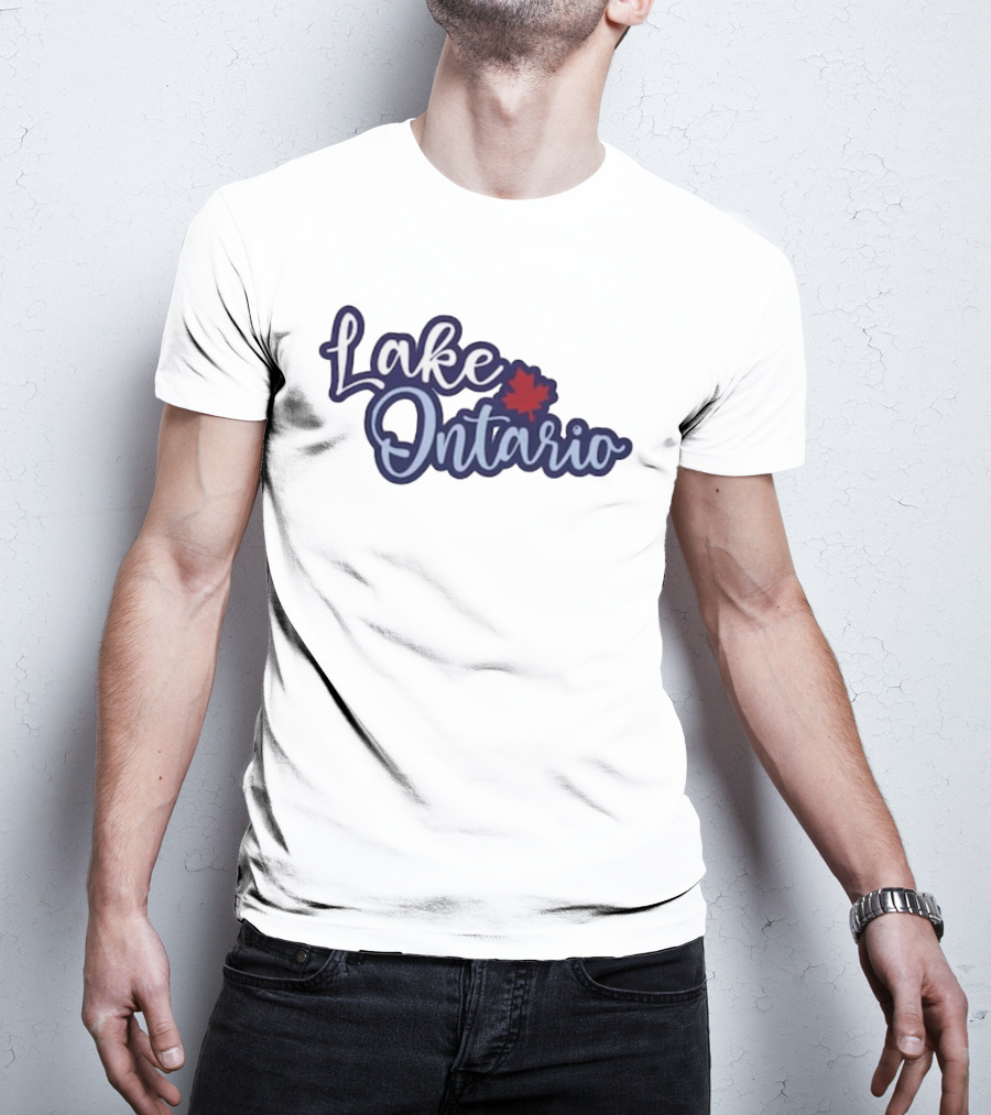 Lake Ontario Canada Maple Leaf T-Shirt