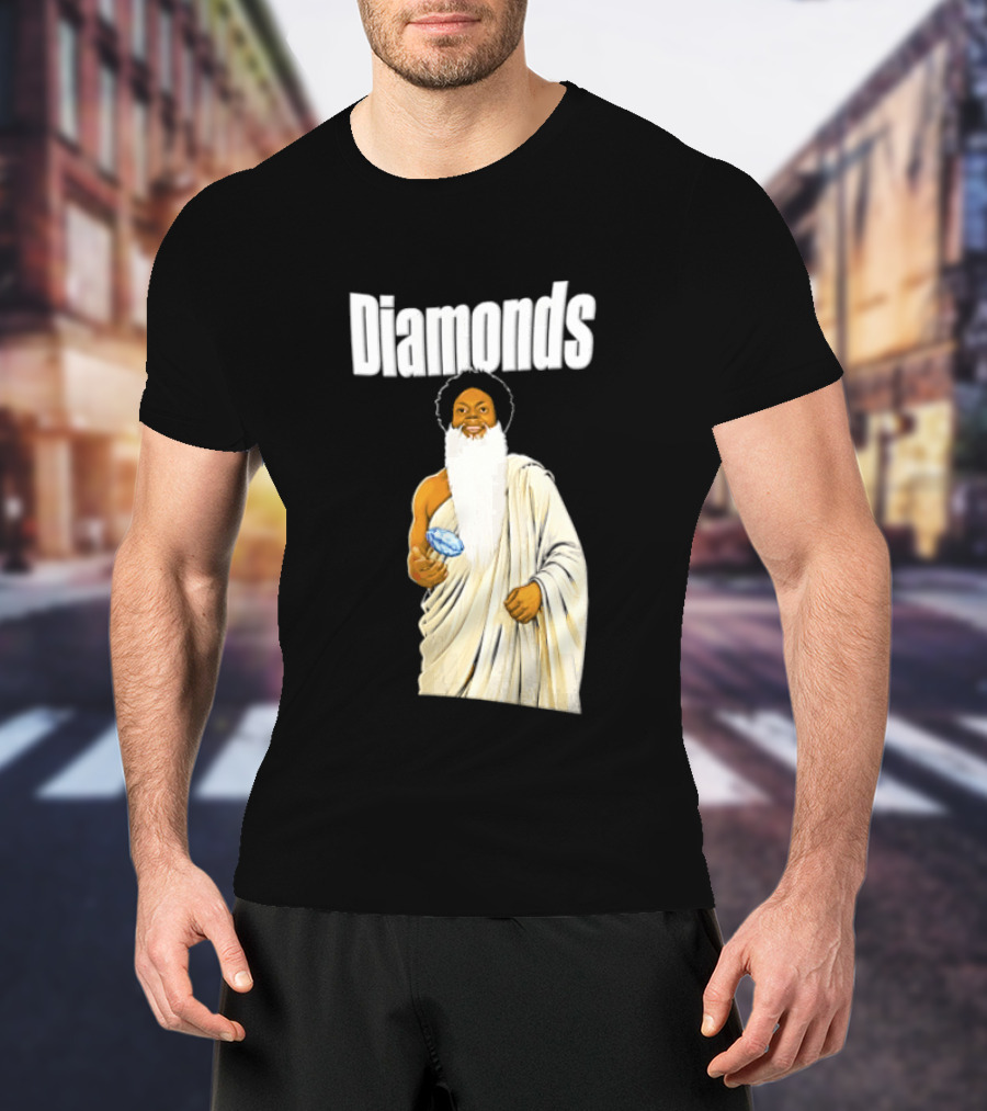 Diamonds Randy Moss Minnesota Vikings Iconic Sports Legend T-Shirt