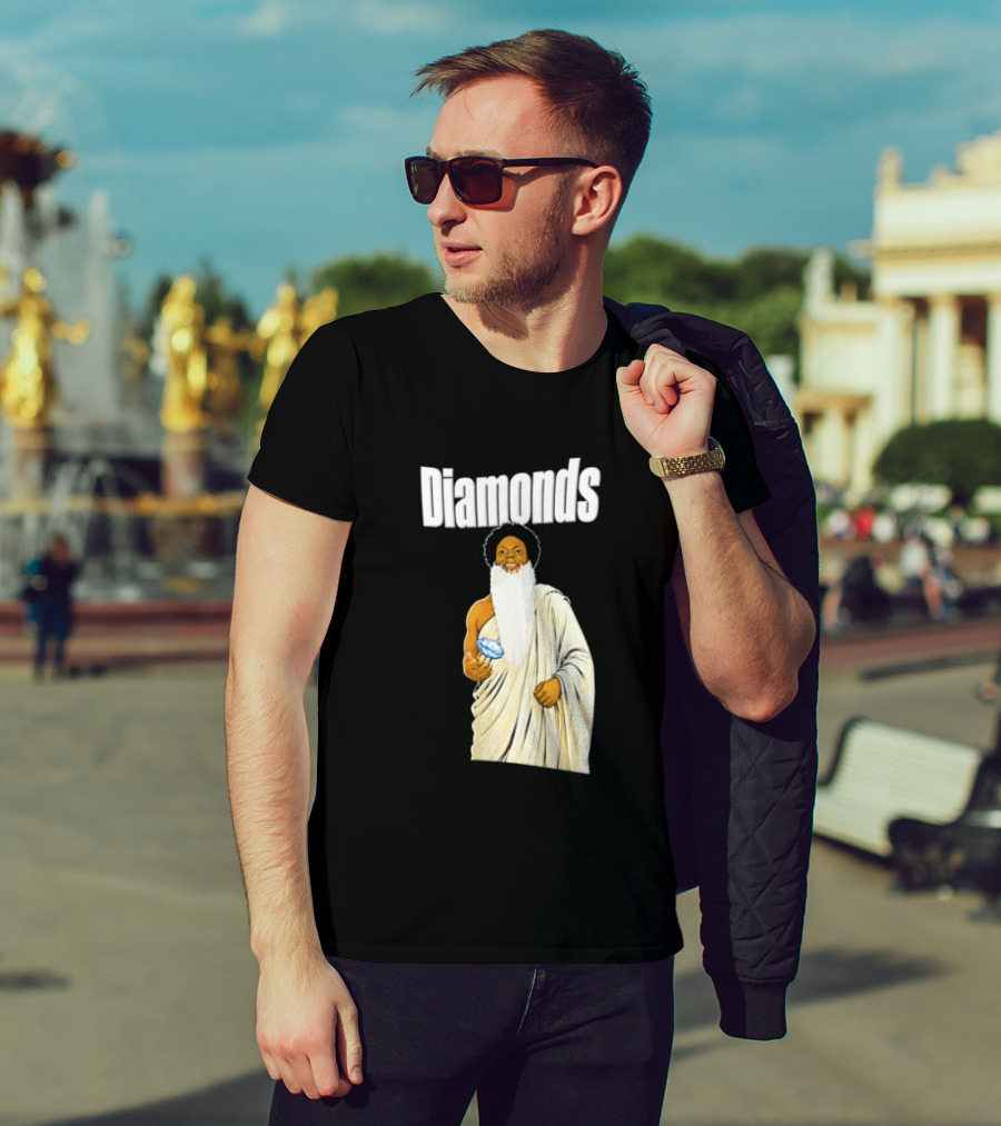 Diamonds Randy Moss Minnesota Vikings Iconic Sports Legend T-Shirt