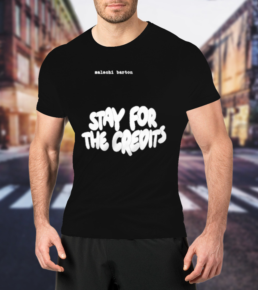 Stay For The Credits Malachi Barton Bubble SFTC T-Shirt