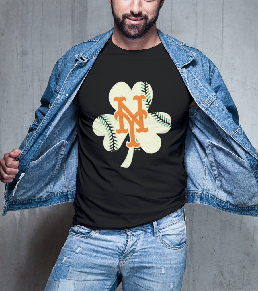 New York Mets Irish Shamrock Baseball 2026 T-Shirt