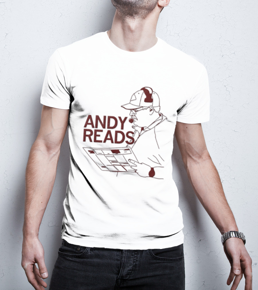 Andy Reads Kansas City Chiefs Coach Andy Reid T-Shirt