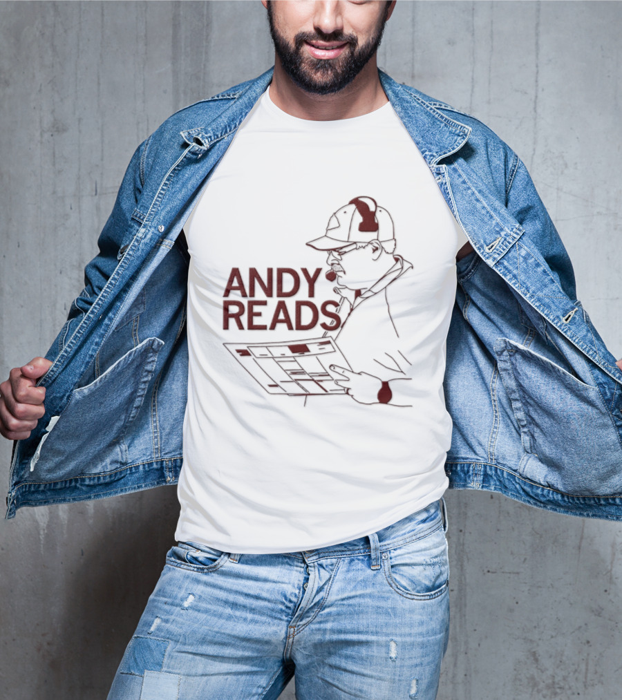 Andy Reads Kansas City Chiefs Coach Andy Reid T-Shirt