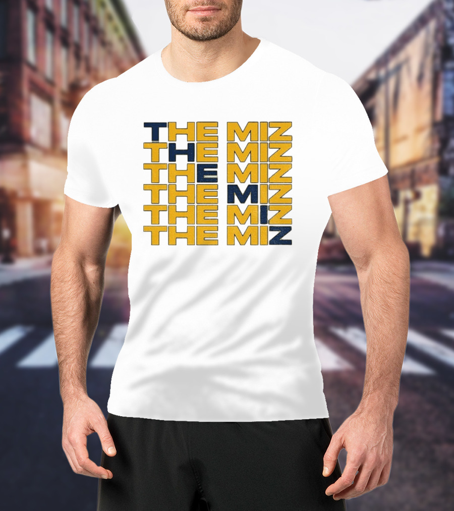Jacob Misiorowski The Miz Milwaukee Baseball Stacked T-Shirt