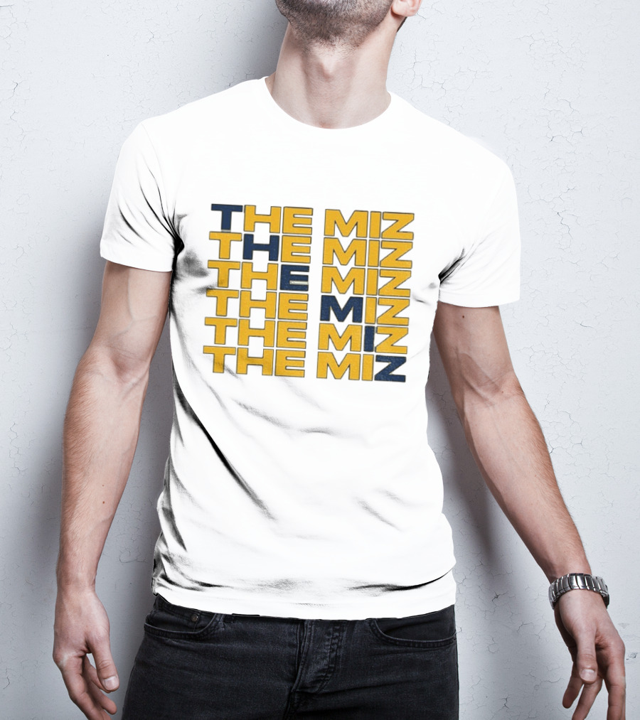 Jacob Misiorowski The Miz Milwaukee Baseball Stacked T-Shirt