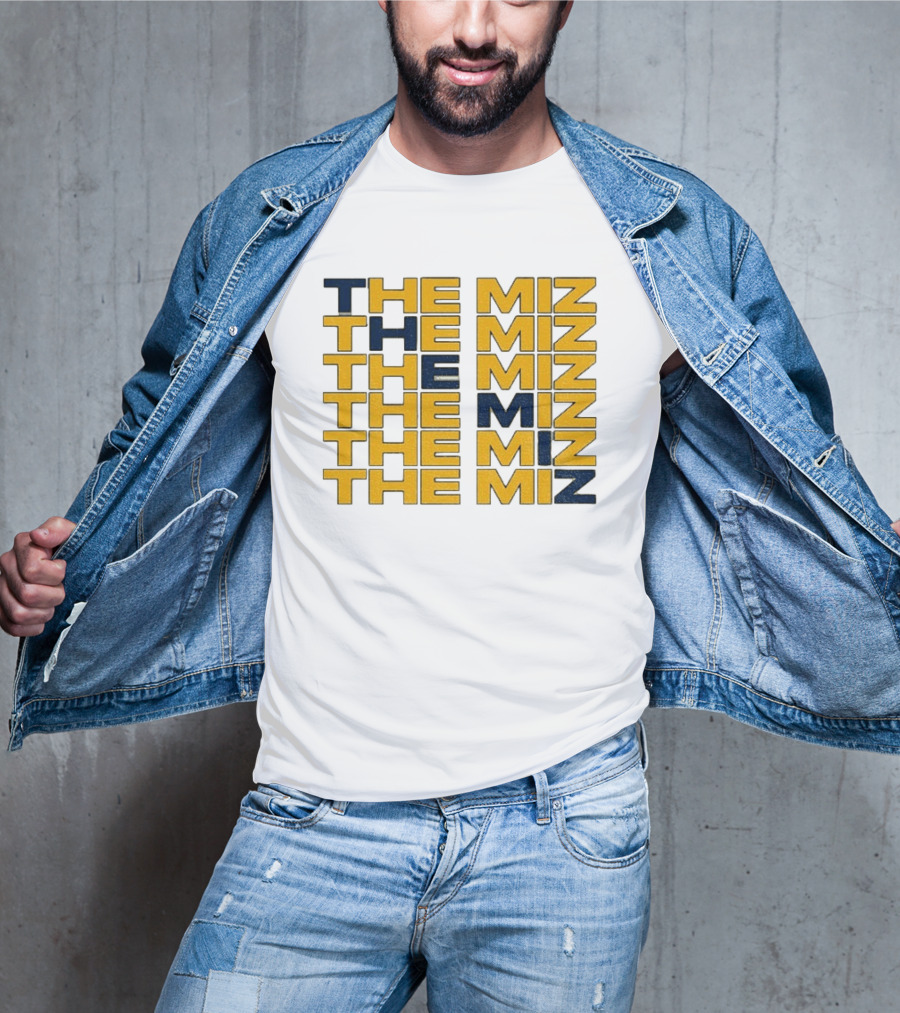Jacob Misiorowski The Miz Milwaukee Baseball Stacked T-Shirt