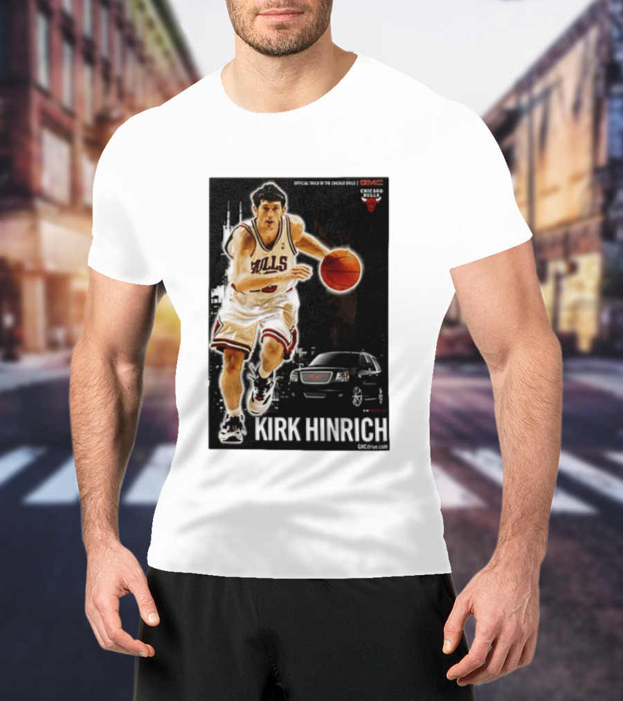 Kirk Hinrich Chicago Bulls GMC Basketball Action T-Shirt