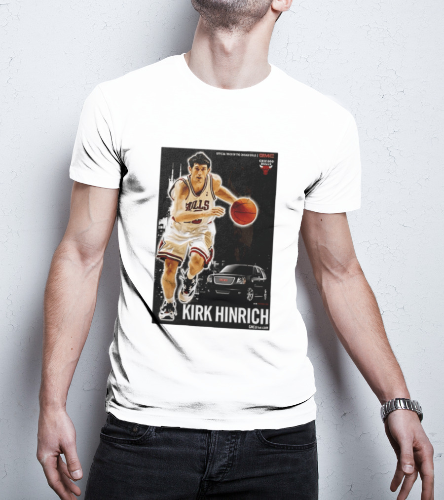 Kirk Hinrich Chicago Bulls GMC Basketball Action T-Shirt