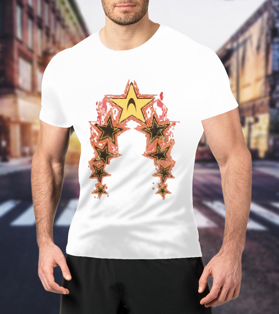 BTS Jin Chicago All Star Starfleet Emblem Arch T-Shirt