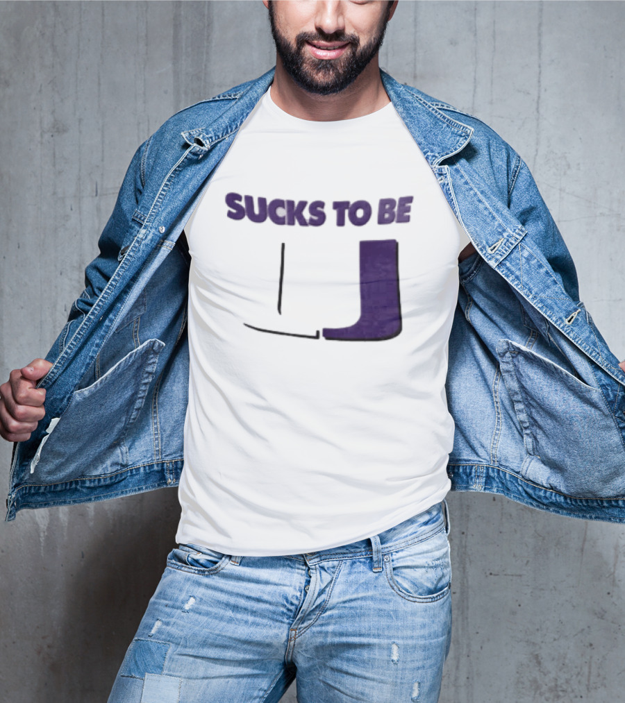 Sucks To Be U Clemson Football U Letter T-Shirt