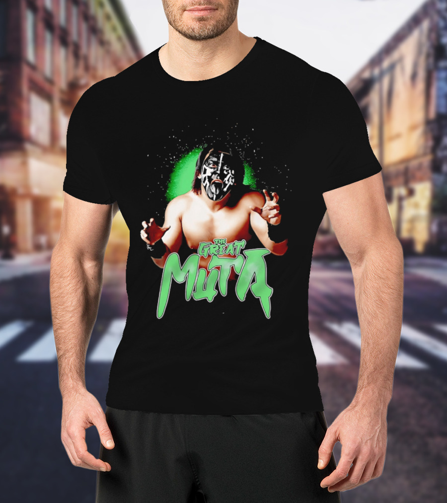 Great Muta Wrestling Legend Face Paint T-Shirt