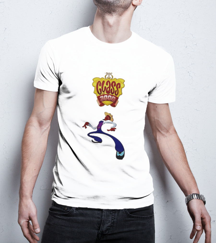 Class Of 3000 Cartoon 2015 Posing Straw Hat Vest T-Shirt