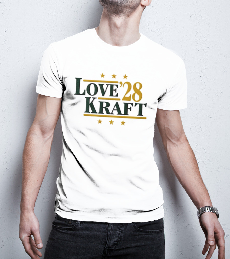 Love '28 Kraft Green Bay Packers T-Shirt