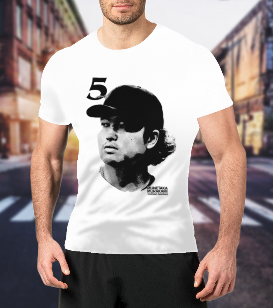 Munetaka Murakami Chicago Baseball Lineage Series 5 T-Shirt