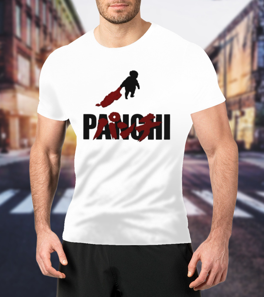 Panchi Monkey Teddy Bear Japanese T-Shirt