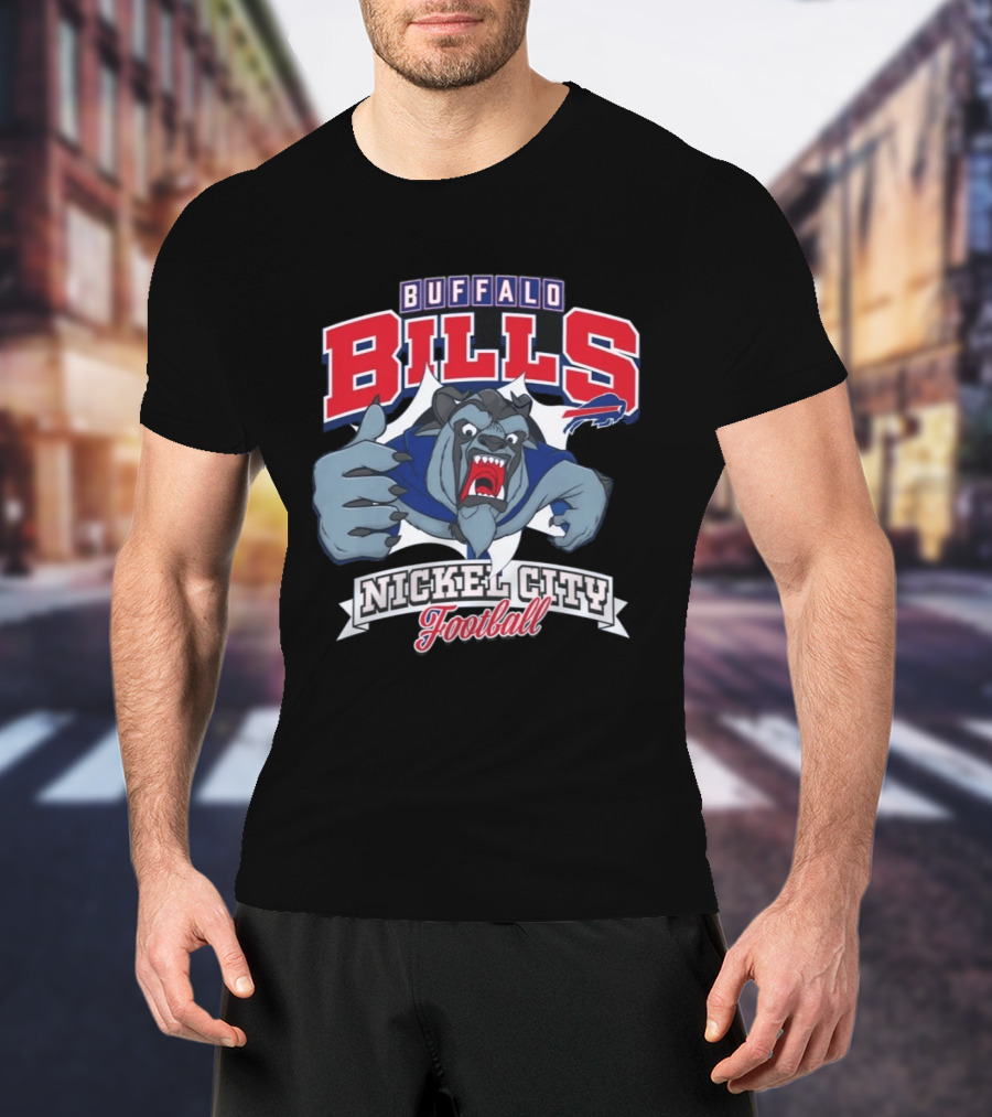 Buffalo Bills Nickel City Football Disney Beast T-Shirt