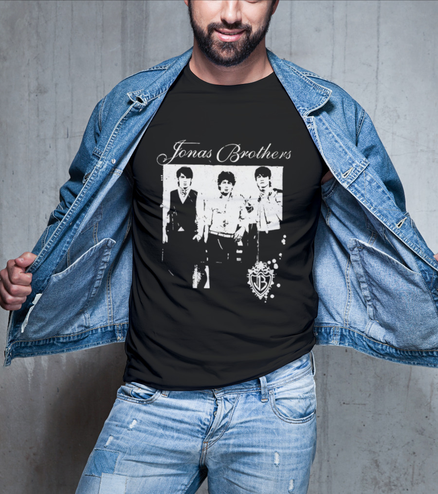 Jonas Brothers Tour Music Iconic Band Concert Memorabilia T-Shirt