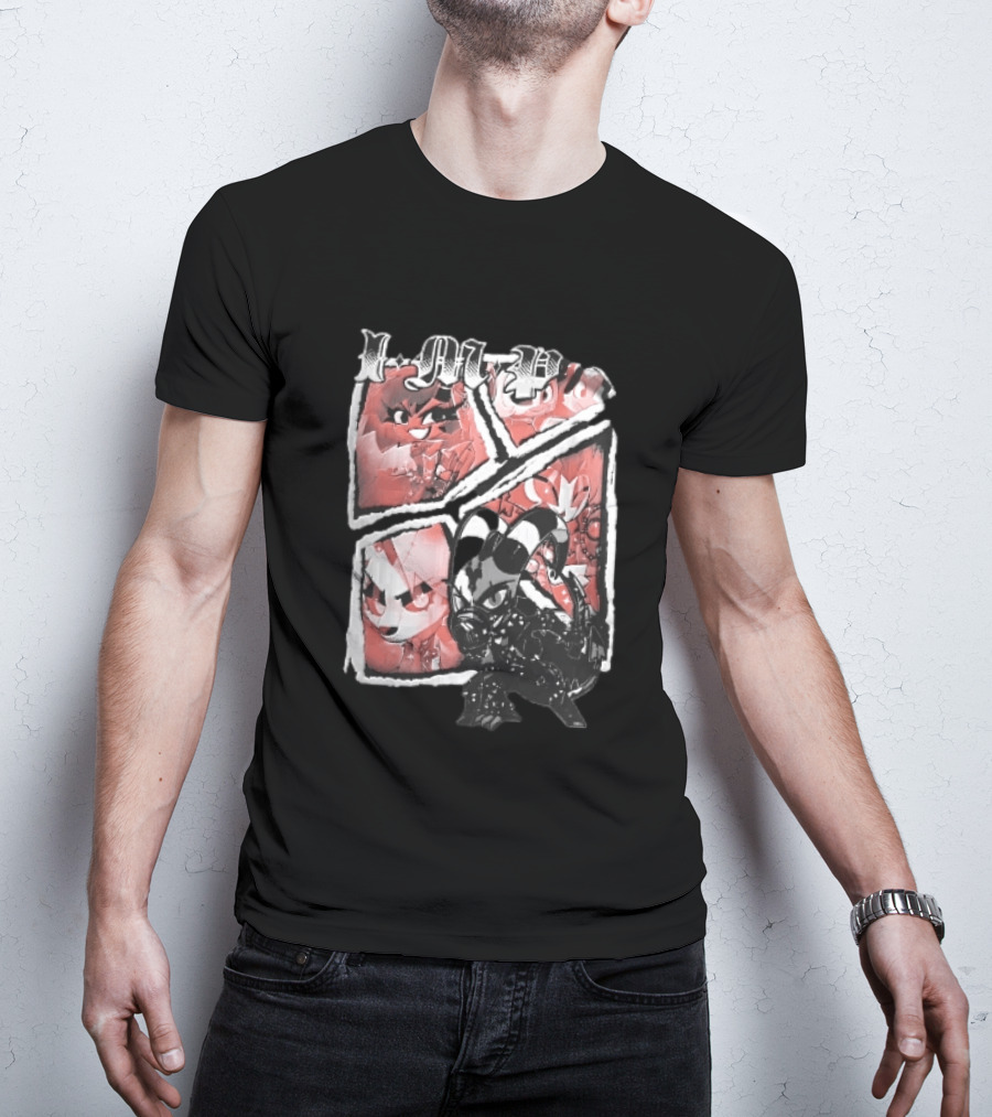 I M P Helluva Boss Chibi Characters Comic Panel T-Shirt