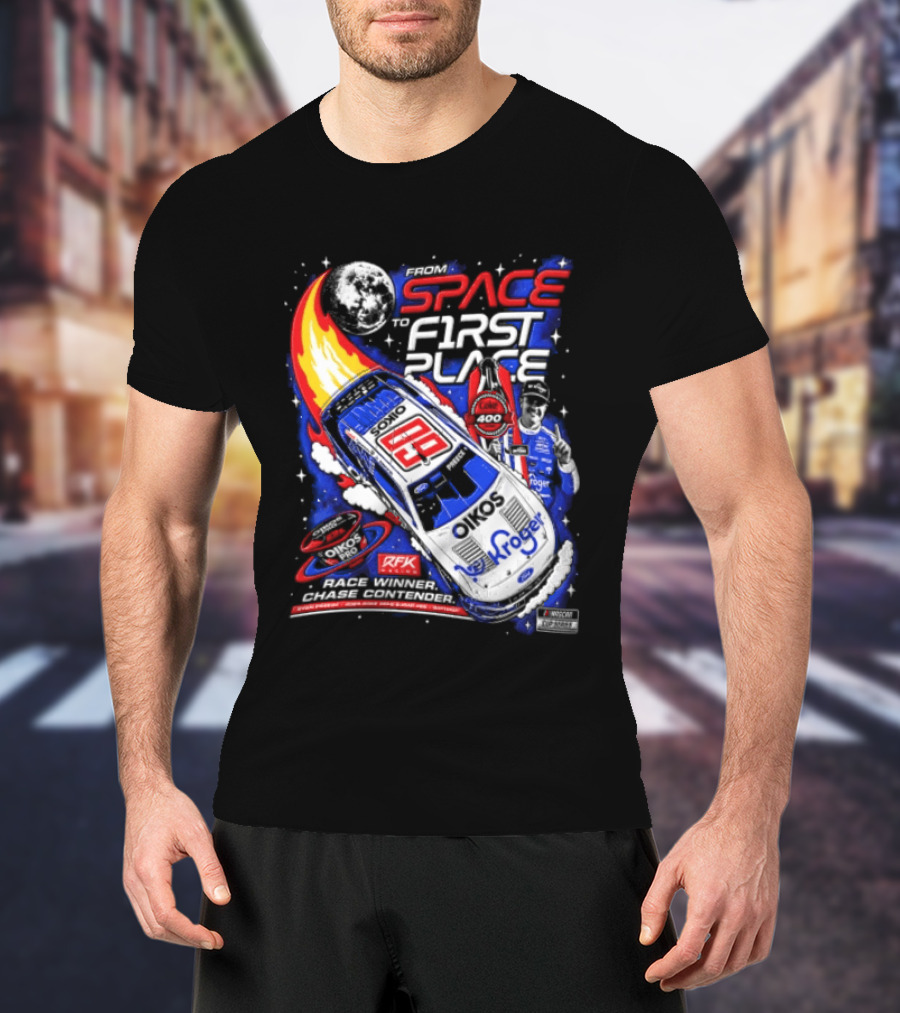 Ryan Preece Space To First Kroger RFK Racing 09 T-Shirt