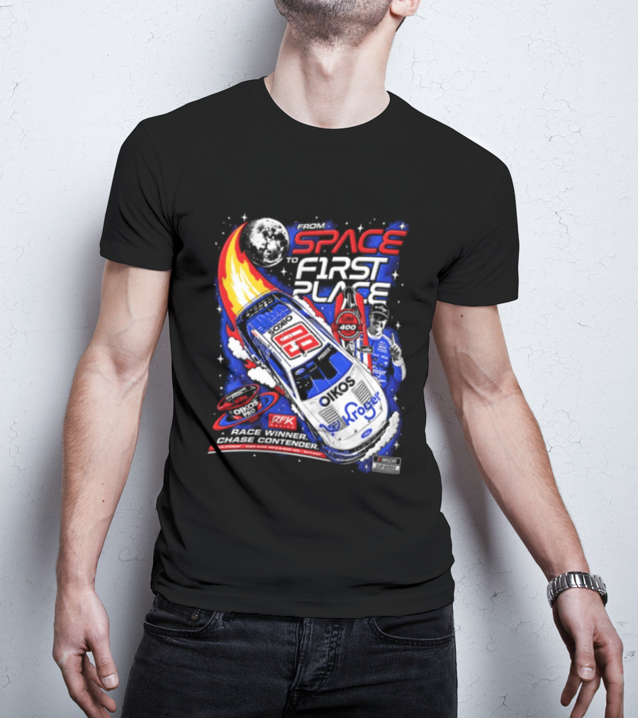 Ryan Preece Space To First Kroger RFK Racing 09 T-Shirt