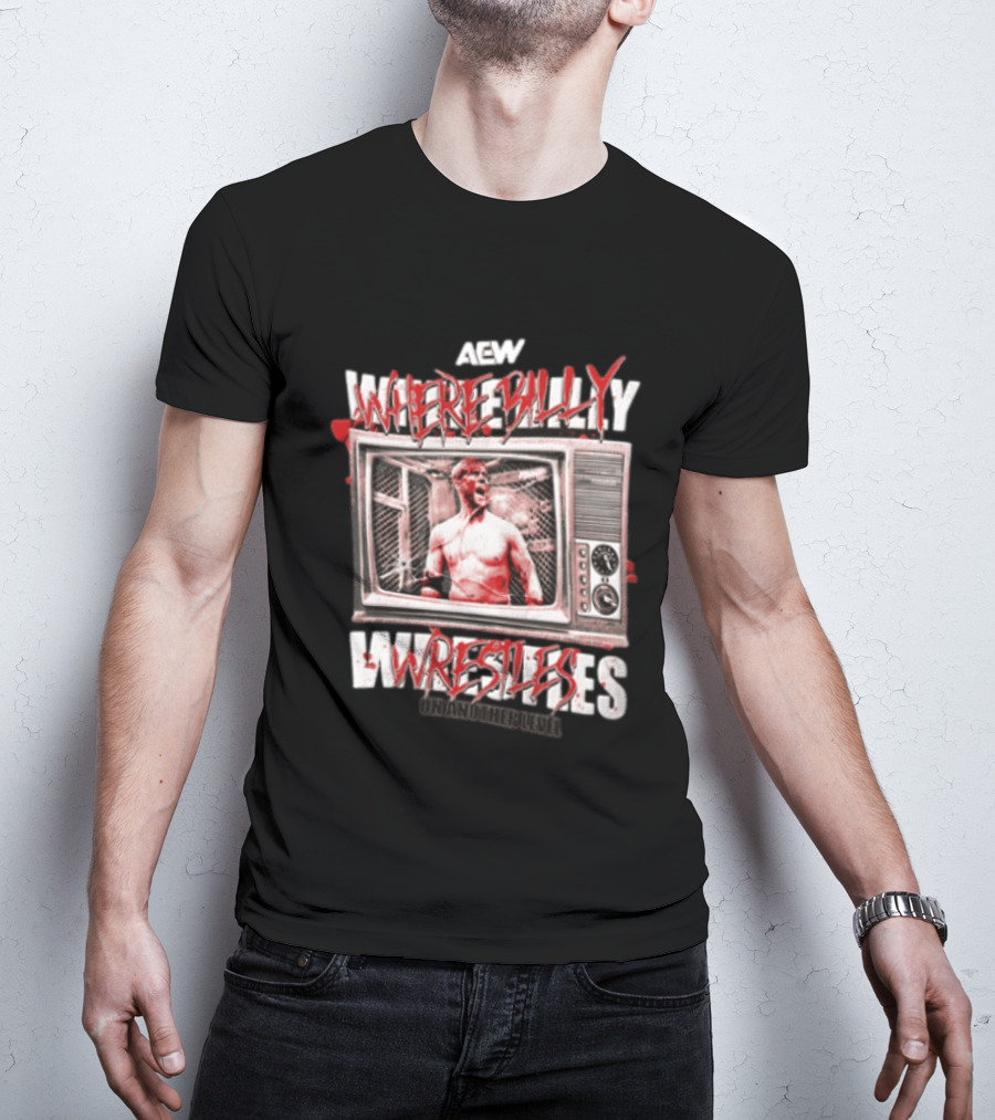 AEW Where Billy Wrestles Onamonhebluvelv T-Shirt