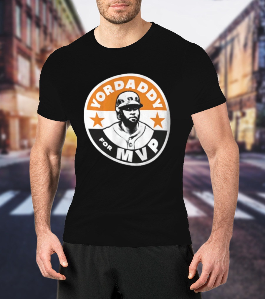 Yordan Alvarez Yordaddy MVP Baseball Star T-Shirt