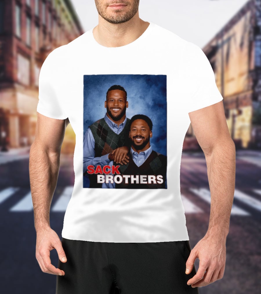 Aaron Donald Myles Garrett Sack Brothers Step Brothers T-Shirt