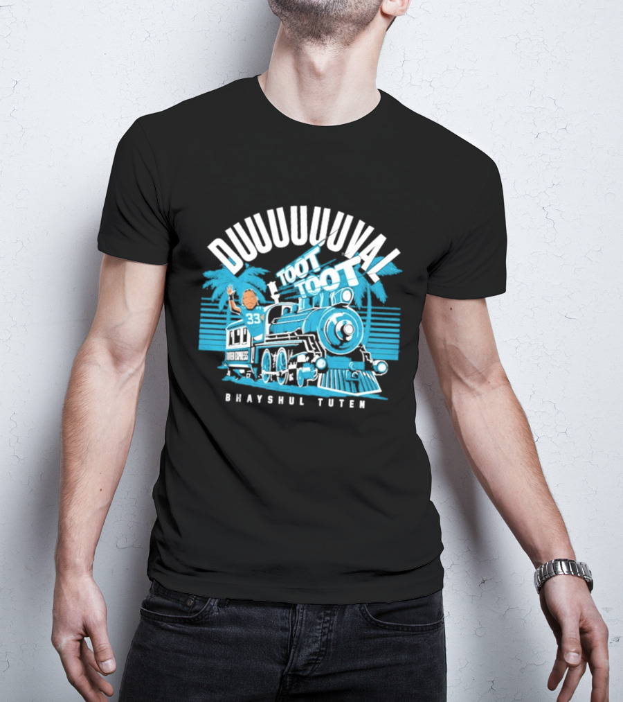 Duuuuuuuval Toot Toot Train Bhayshul Tuten 33 Jacksonville T-Shirt