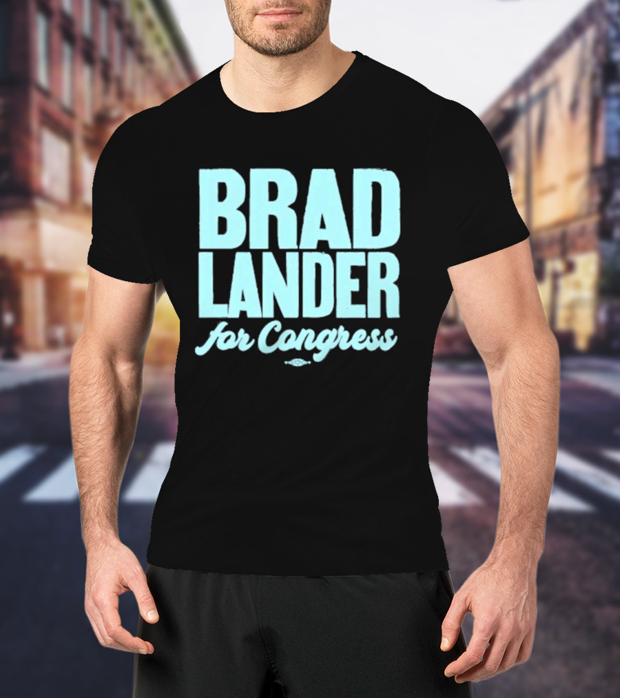 Brad Lander For Congress Campaign Support T-Shirt