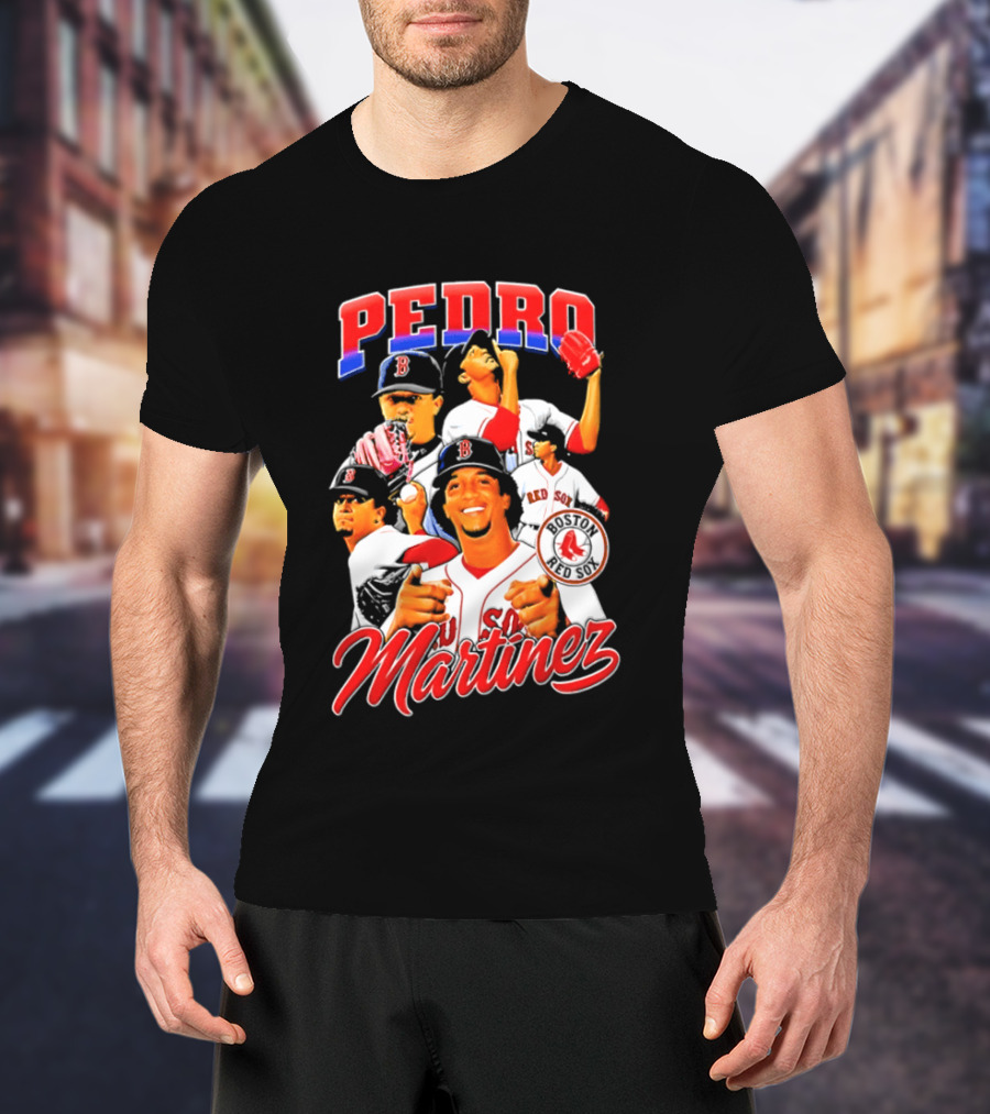Pedro Martinez Boston Red Sox MLB Legends 2026 T-Shirt