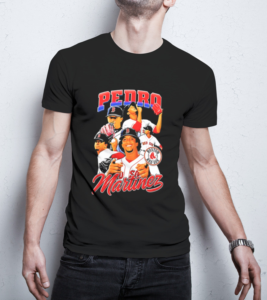 Pedro Martinez Boston Red Sox MLB Legends 2026 T-Shirt