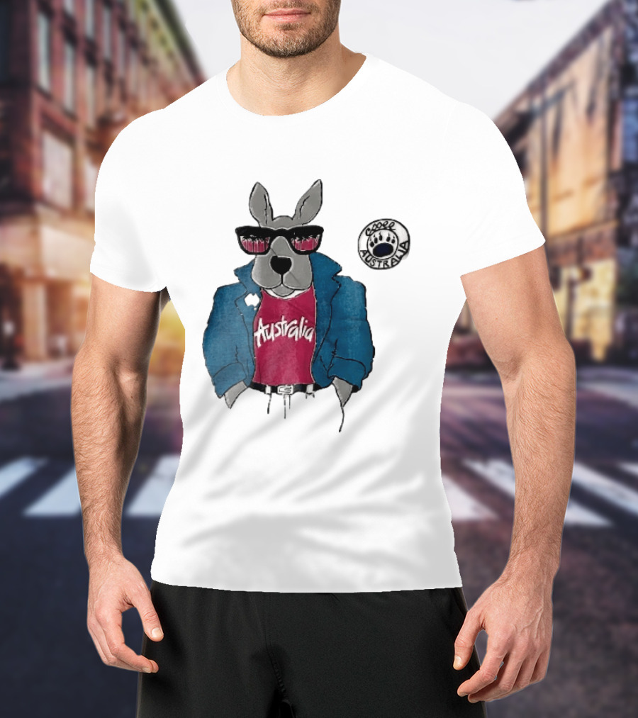 Australia Kangaroo Cool Coogee T-Shirt