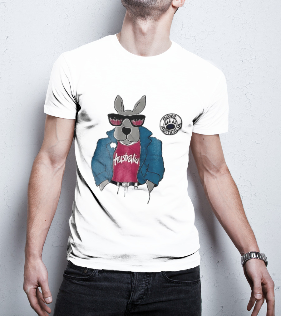 Australia Kangaroo Cool Coogee T-Shirt